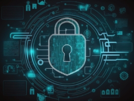 Cybersecurity stock image.