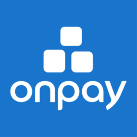 The OnPay logo.